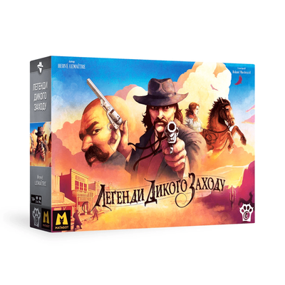 Настільна гра Легенди Дикого Заходу (Western Legends) W0026opt фото