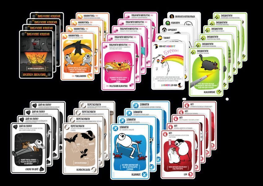 Вибухові кошенята: Оригінальне видання (Exploding Kittens: Original) optrozum027 фото