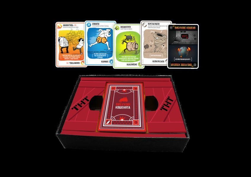 Вибухові кошенята: Оригінальне видання (Exploding Kittens: Original) optrozum027 фото